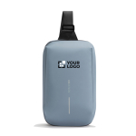 Multifunctionele schoudertas met diefstalbestendig design 8 inch kleur blauw met afdrukgebied