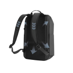 Diefstalbestendige rugzak, waterbestendig, 26L, 16 inch kleur zwart negende weergave