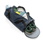 Sporttas van RPET met verstelbare schouderband, capaciteit 25L kleur marineblauw zesde weergave