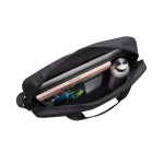 Laptoptas van RPET met elegant design voor PC 15,6 inch Swiss Peak kleur zwart vierde weergave