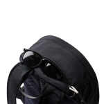 Multifunctionele RPET-rugzak met interne sleeve 20L Bellroy kleur zwart vijfde weergave