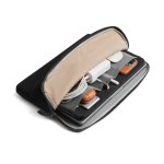 Waterdichte RPET-laptophoes met schuimvulling voor PC 16 inch Bellroy kleur zwart vierde weergave