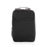 RPET-rugzak met voorvak voor laptop 15 inch Swiss Peak kleur zwart tweede weergave