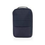 Milieuvriendelijke organiser-rugzak met gevoerd interieur 15 inch kleur marineblauw