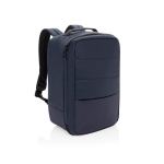Milieuvriendelijke organiser-rugzak met gevoerd interieur 15 inch kleur marineblauw tweede weergave