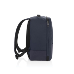 Milieuvriendelijke organiser-rugzak met gevoerd interieur 15 inch kleur marineblauw derde weergave