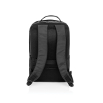 Rugzak met voorvak met ritssluiting voor PC 15,6 inch Swiss Peak kleur zwart vierde weergave