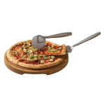 Set roestvrijstalen pizzagereedschap Boska kleur glanzend zilver tweede weergave