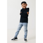 Kinderhoodie van gerecycled katoen 280 g/m² Iqoniq kleur zwart