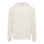Unisex hoodie van gerecycled katoen met capuchon 280 g/m² Iqoniq kleur gebroken wit