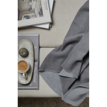 Plaid van gerecycled polyester met uitzonderlijke zachtheid 320 g/m² kleur grijs sfeer weergave