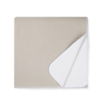 Plaid van gerecycled polyester met uitzonderlijke zachtheid 320 g/m² kleur beige tweede weergave