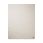 Plaid van gerecycled polyester met uitzonderlijke zachtheid 320 g/m² kleur beige derde weergave