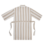 Hammam-stijl badjas van gerecycled katoen met L/XL-pasvorm 200 g/m² kleur beige derde weergave