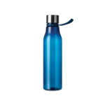Waterfles van RPET met verloopkleur en 800ml capaciteit kleur marineblauw