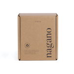 Mok van gerecycleerde klei met Scandinavisch design 300ml kleur zwart tweede weergave met doos