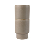 Mok van gerecycleerde klei met Scandinavisch design 300ml kleur beige tweede weergave
