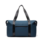 Waterafstotende weekendtas met reisformaat kleur marineblauw