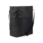 Milieuvriendelijke tote bag met elegant design en handvat kleur zwart derde weergave