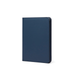 Milieuvriendelijke schrijfmap met pennenhouder en vakken, A4 kleur marineblauw