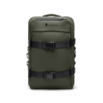 Explorer-rugzak van milieuvriendelijk materiaal met riem 15,6 inch kleur groen weergave met logo