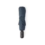 Opvouwbare semi-auto stormbestendige paraplu van RPET 190T Ø112 kleur marineblauw vierde weergave