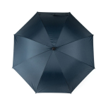 Handmatige opvouwbare stormparaplu van pongeestof 190T Ø120 kleur marineblauw tweede weergave