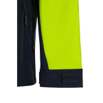 Extra grote softshell fleece werkjas bedrukken 280 g/m² Velilla kleur geel zesde weergave