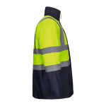 Grote werkjas 4-in-1 met polyester coating 180 g/m² Velilla kleur geel vierde weergave
