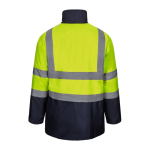 Grote werkjas 4-in-1 met polyester coating 180 g/m² Velilla kleur geel