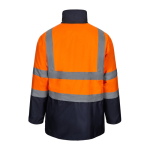 Grote werkjas 4-in-1 met polyester coating 180 g/m² Velilla kleur oranje
