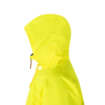 Extra grote werkjas van polyester met logo 190 g/m² Velilla kleur geel zesde weergave