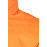 Extra grote werkjas van polyester met logo 190 g/m² Velilla kleur oranje zevende weergave