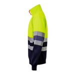 Werktrui van fleecestof, van polyester 300 g/m² Velilla kleur geel derde weergave