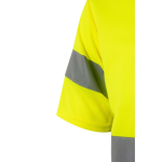 Extra groot werk-T-shirt met hoge zichtbaarheid 140 g/m² Velilla kleur geel zesde weergave