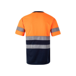 Extra groot werk-T-shirt met hoge zichtbaarheid 140 g/m² Velilla kleur oranje