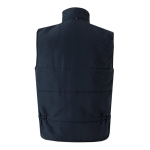 Werkvest met meerdere zakken, van polyester, 120 g/m² Velilla kleur rood