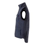 Werkvest met meerdere zakken, van polyester, 120 g/m² Velilla kleur lichtblauw derde weergave