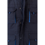 Werkvest met meerdere zakken, van polyester, 120 g/m² Velilla kleur lichtblauw vijfde weergave