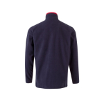 Fleece werkjas van polyester met zakken 220 g/m² Velilla kleur rood