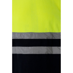 Extra grote softshell werkjas van polyester 280 g/m² Velilla kleur geel tiende weergave