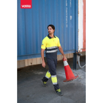 Werkpolo met korte mouwen en hoge zichtbaarheid 160 g/m² Velilla luxe weergave