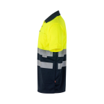 Werkpolo, tweekleurig, met logo, van polyester 160 g/m² Velilla kleur geel derde weergave