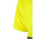 Werkpolo, tweekleurig, met logo, van polyester 160 g/m² Velilla kleur geel zesde weergave