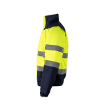 Werkjas in groot formaat van polyester 180 g/m² Velilla kleur geel derde weergave
