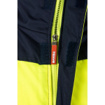 Werkjas in groot formaat van polyester 180 g/m² Velilla kleur geel vijfde weergave