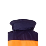 Werkjas in groot formaat van polyester 180 g/m² Velilla kleur oranje negende weergave