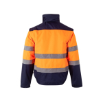 Werkjas in groot formaat van polyester 180 g/m² Velilla kleur oranje