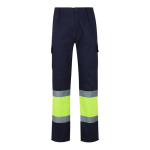 Extra grote werkbroek met hoge zichtbaarheid 210 g/m² Velilla kleur geel tweede weergave