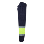 Werkbroek van keperstof, van polyester 210 g/m² Velilla kleur geel vierde weergave